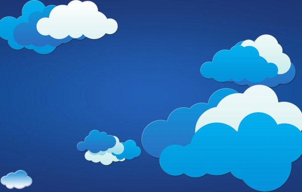 Облака рисунок