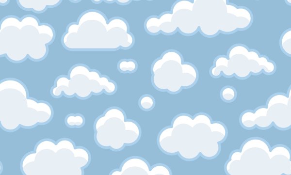 Облака вектор