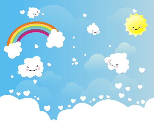 Облако мультяшное