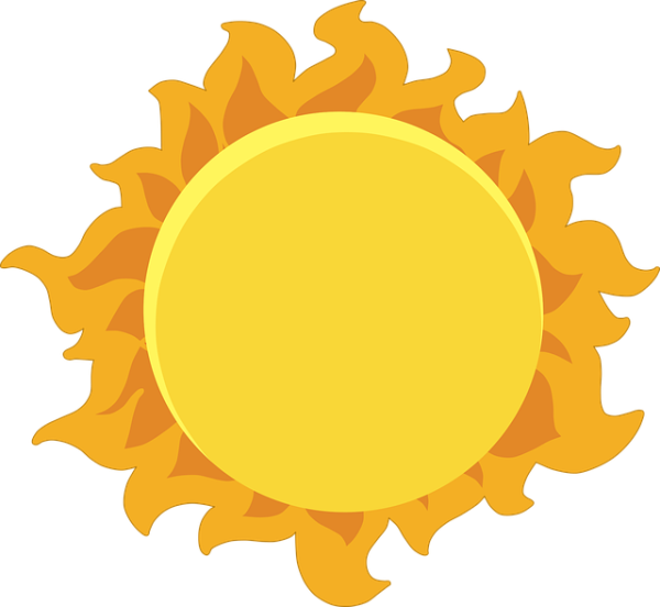 Солнце на прозрачном