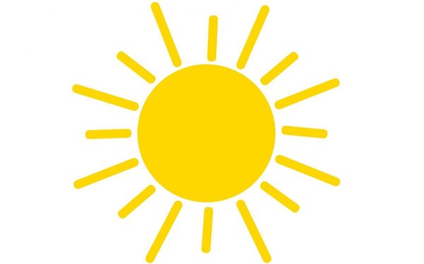 Солнышко с лучиками