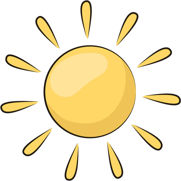 Солнце клипарт
