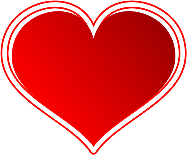 Сердце красное