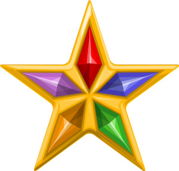 Разноцветные звезды