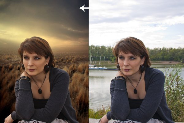 Замена фона на фото