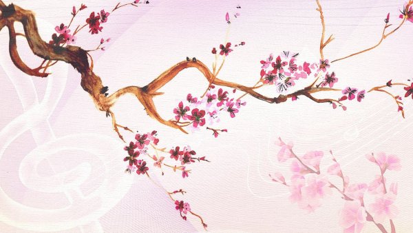 Японские обои для стен