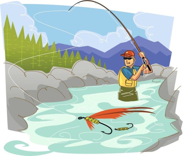 Открытки про рыбалку