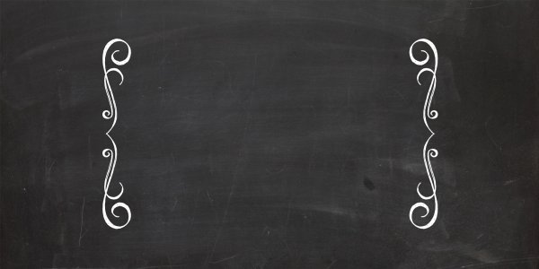 Узоры на меловой доске