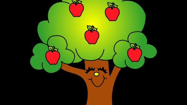 Яблоня мультик