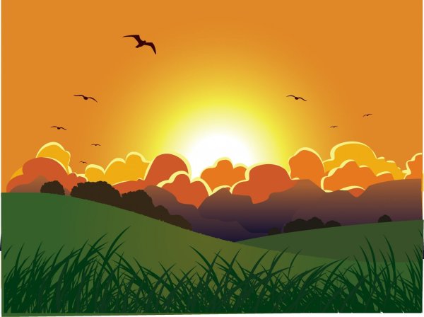 Закат мульт