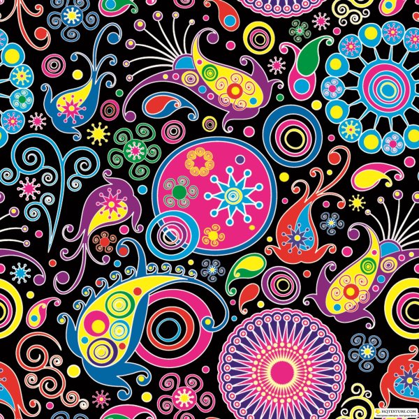 Цветной орнамент