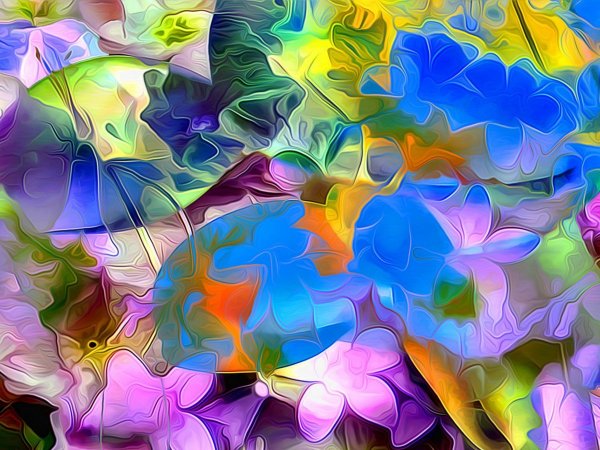 Цветная абстракция