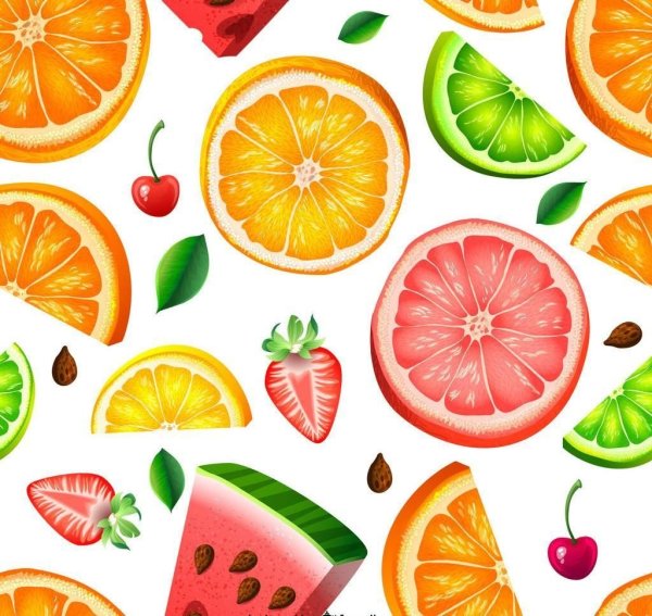 Фруктовый паттерн