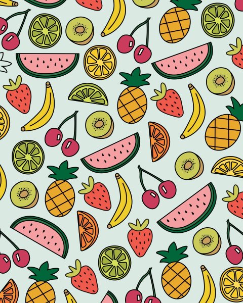 Фруктовый паттерн