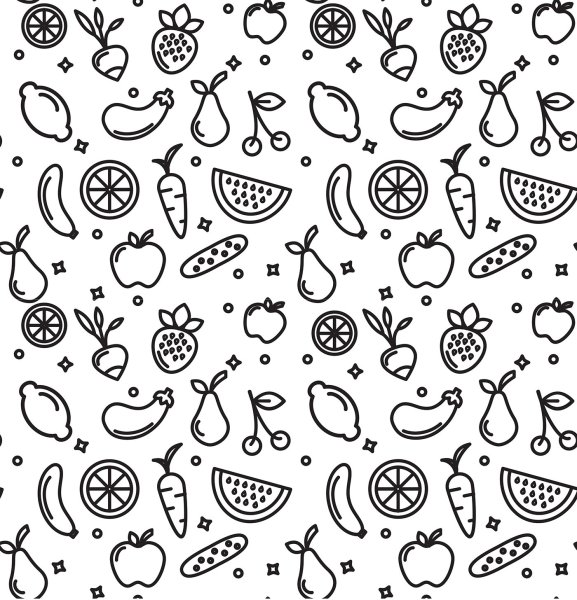 Паттерн фрукты