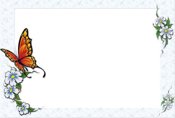 Рамка "бабочка"