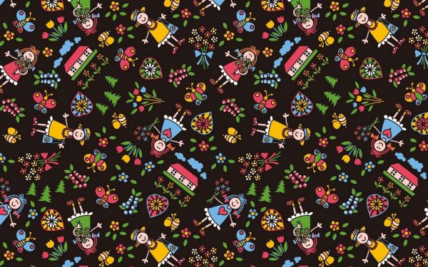 Веселый фон