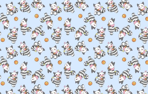 Милый фон с котиками