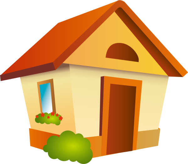 Домик мультяшный