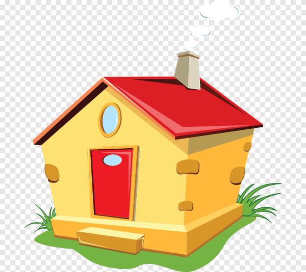 Домик мультяшный