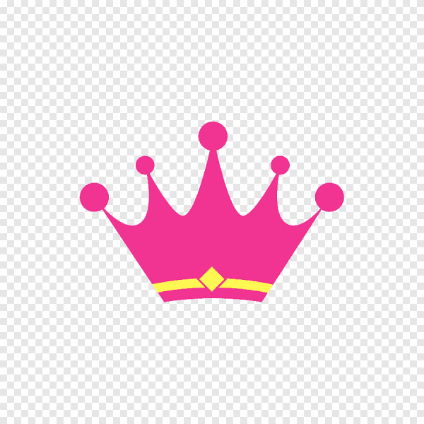 Розовая корона принцессы