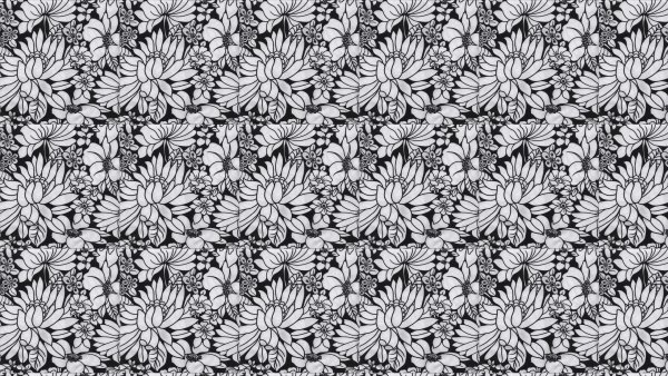 Бесшовный растительный узор