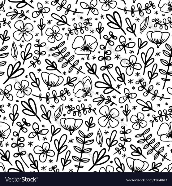 Паттерн мелкий черно-белый