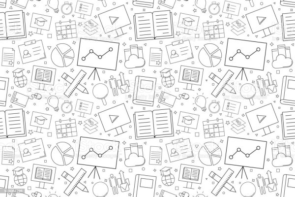 Детский паттерн игра и учеба