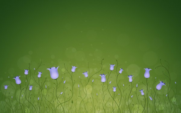 Фон колокольчики