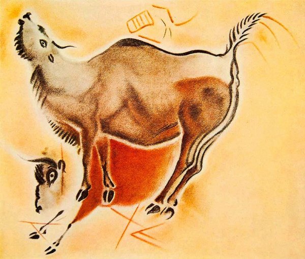 Бизон. Фон-де-Гом. Франция. Поздний палеолит.