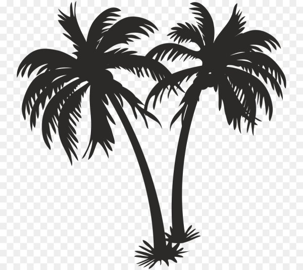 Пальма стикер