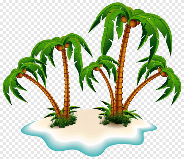 Пальмы мультяшные