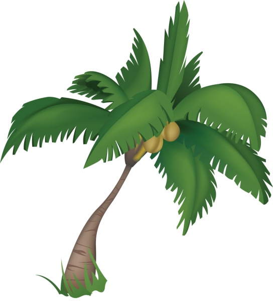 Пальмы мультяшные