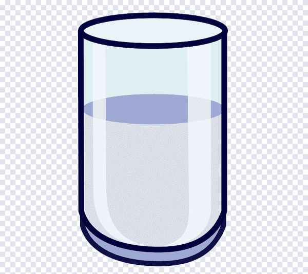 Стакан воды вектор