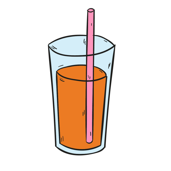 Нарисовать стакан