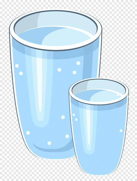 Стакан воды вектор