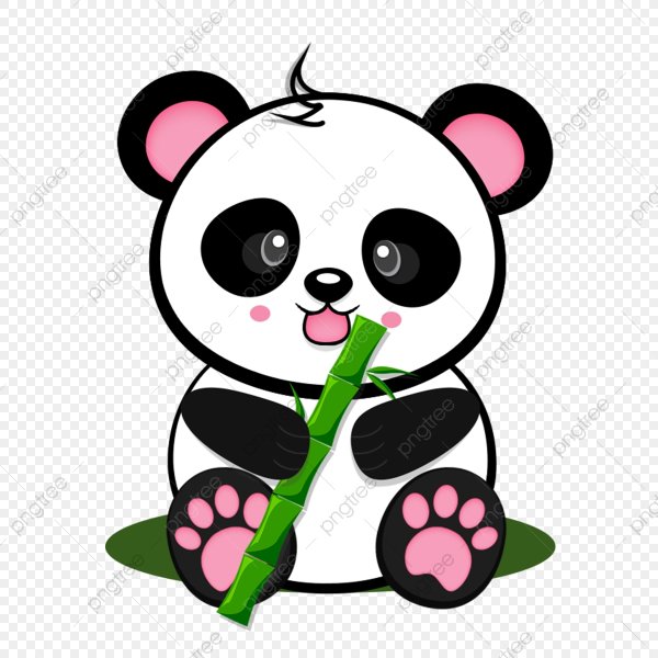 Панды мультяшные