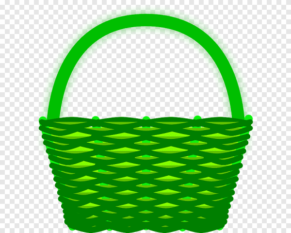 Разноцветные корзинки