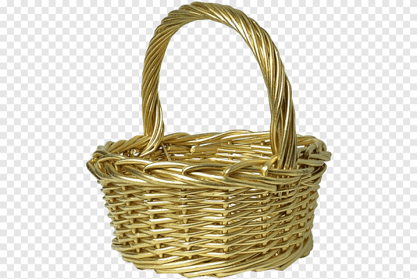 Плетеная корзинка пустая