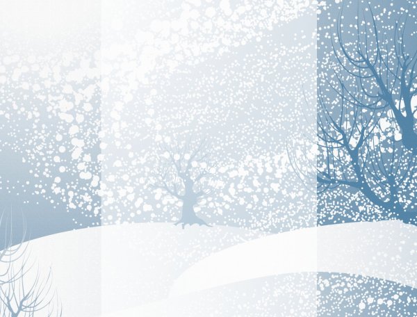 Белый снежный фон