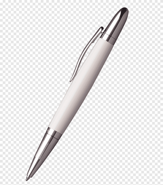 Ручка на белом фоне