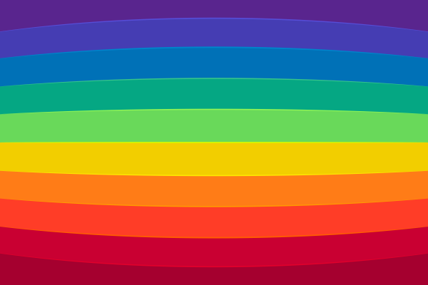 Радужные цвета