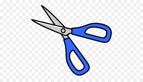 Ножницы мультяшная