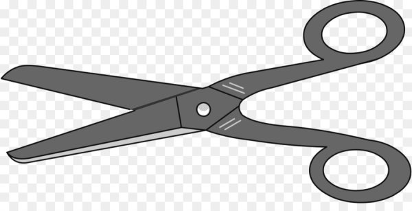 Трафарет ножницы