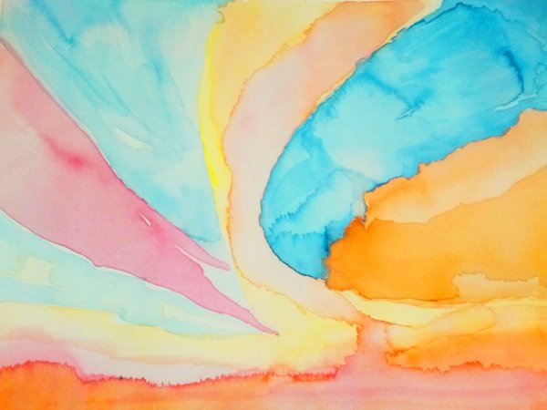 Акварельный фон