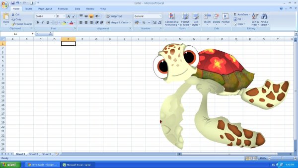 Картины в эксель