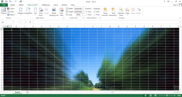 Фон для эксель