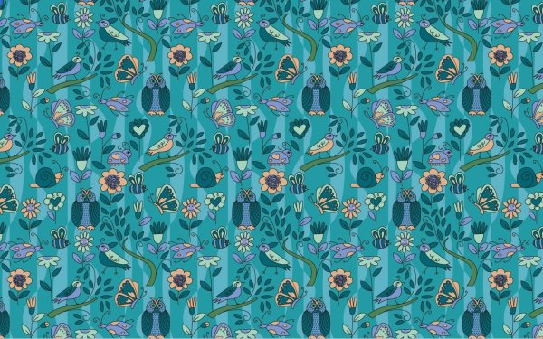 Обложка для паспорта Mitya Veselkov голубой принт с птичками ozam160