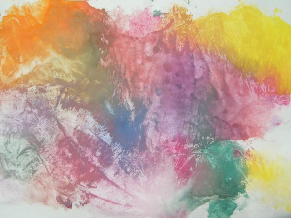 Рисование фона акварелью