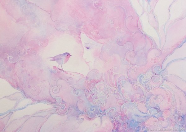 Нежность акварель